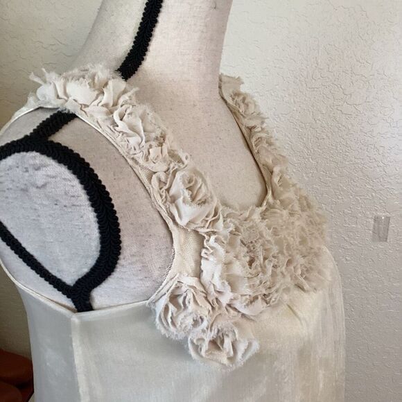 Anne Turtaut Champagne Ethereal, Whimsical Baby Doll Dress Size S Fairycore - Picture 6 of 14